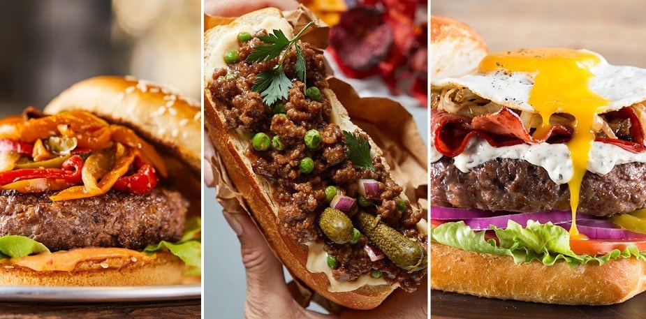 ספיישל המבורגרים וכריכים