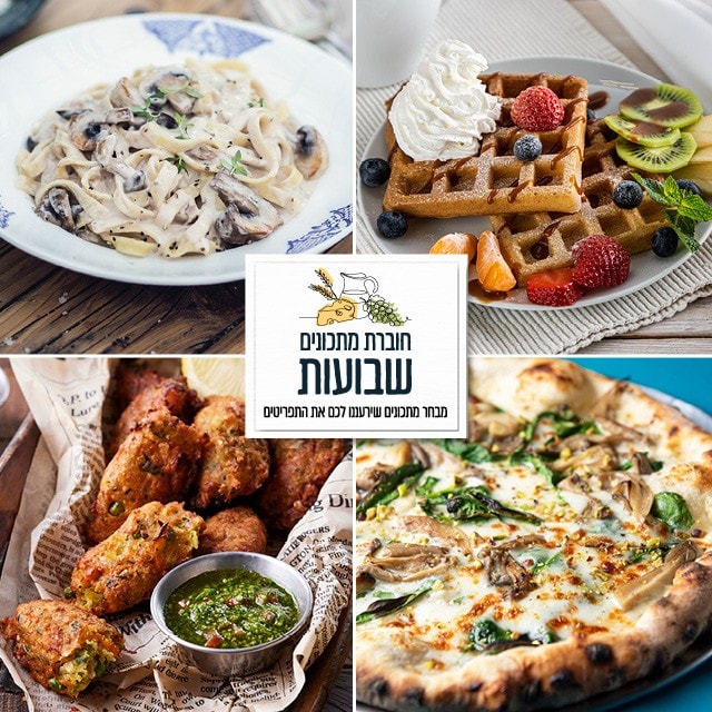 מגוון מנות חגיגיות, קלילות וטעימות, למטבח מקצועי ולהשראה לשפים - שתגוון ותרענן לסועדים שלכם את תפריט