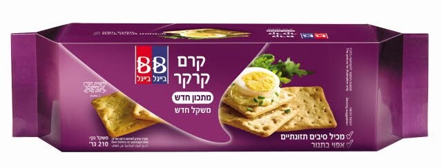 קרם קרקר בייגל בייגל 210 גרם -