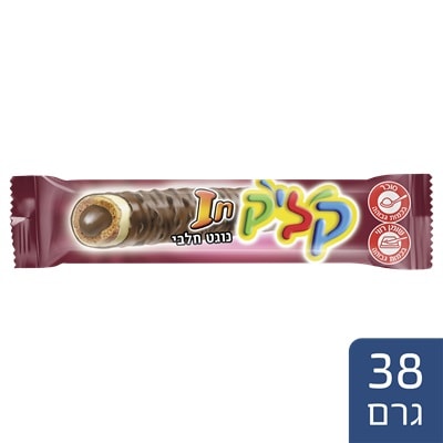 קליק חטיף קליק אין נוגט 38 גרם - 