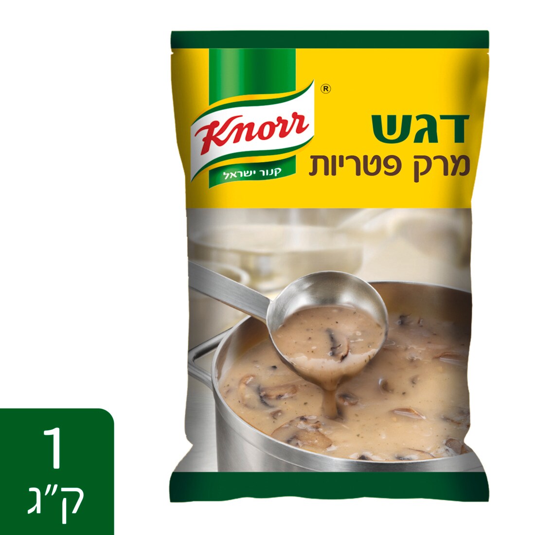 דגש מרקי תיבול מרק פטריות קנור שקית 1 ק"ג - 