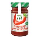 קונפיטורת תות שדה לייט 778 צנצנת 260 גרם