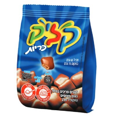 קליק כריות שקית 65 גרם