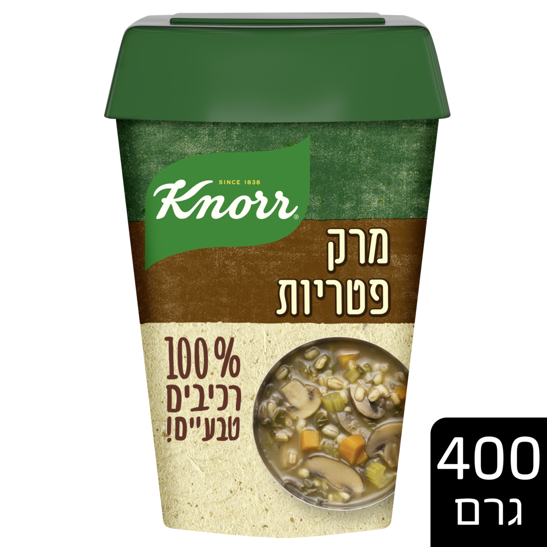 קנור מרק פטריות 100% רכיבים טבעיים 400 גרם - 