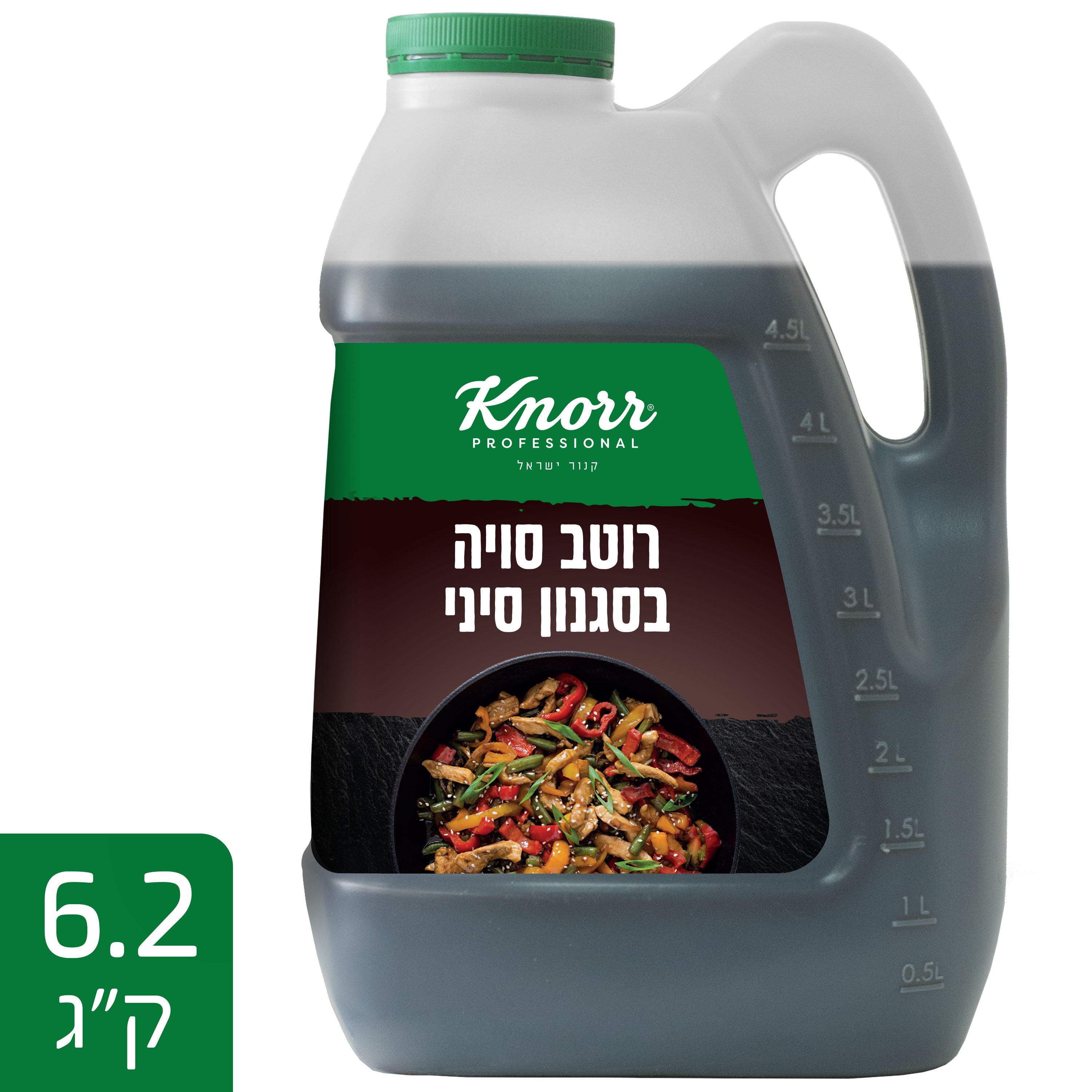 רוטב סויה בסגנון סיני קנור מיכל (גלון) 6.2 ק"ג - 