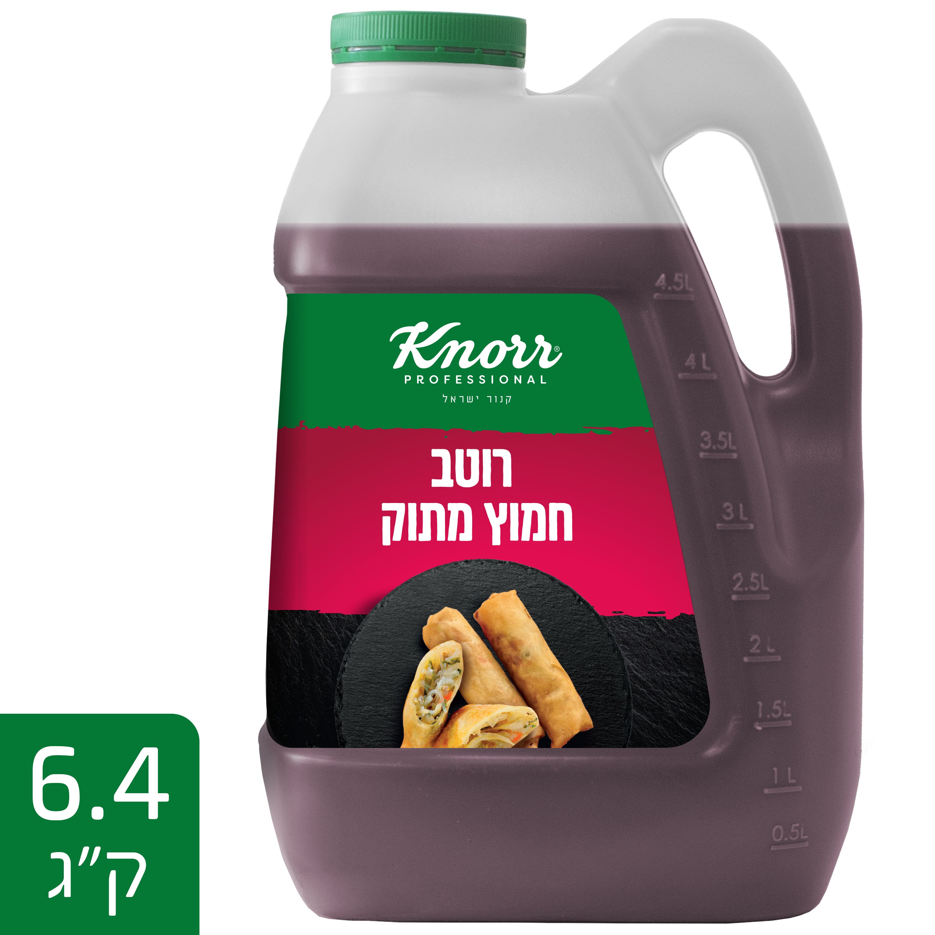 רוטב חמוץ מתוק קנור מיכל (גלון) 6.4 ק"ג - 