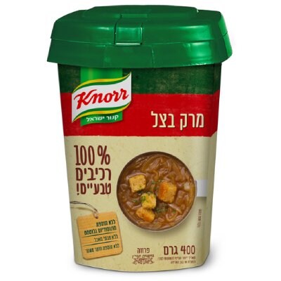 מרק בצל 100% רכיבים טבעיים קנור קופסה 400 גרם