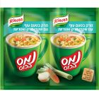 נמס בכוס מרק בטעם עוף עם שקדי מרק ואטריות קנור 25 גרם
