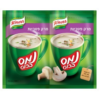 נמס בכוס מרק פטריות קנור 21.5 גרם - 