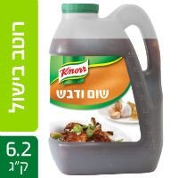 רוטב שום ודבש כשל"פ קנור מיכל 6.2 ק"ג - 