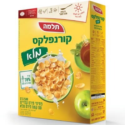 קורנפלקס מלא תלמה 500 גרם -
